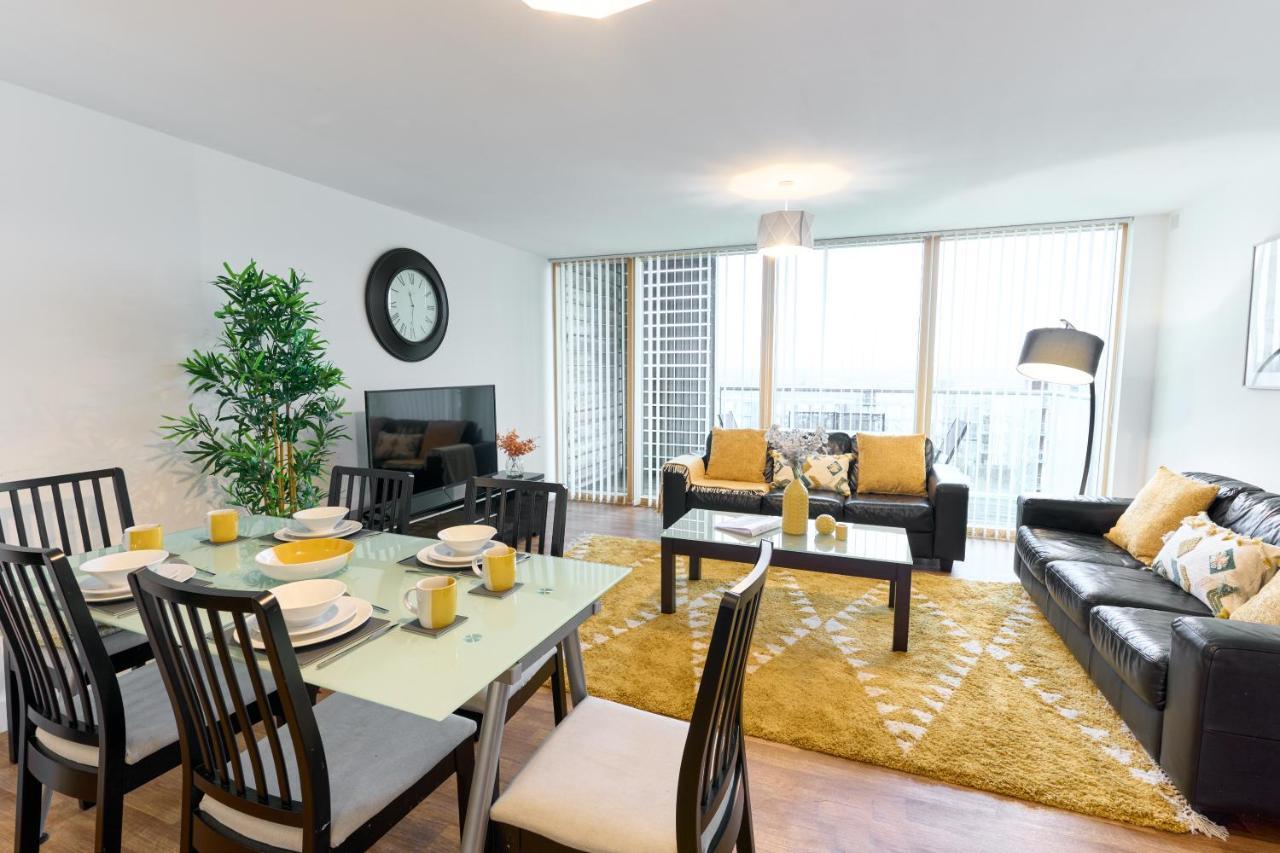 Shortstaymk Vizion Apartments, With Free Superfast Wi-Fi, Parking, Sky Sports And Movies Μίλτον Κέινς Εξωτερικό φωτογραφία